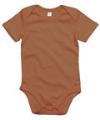 BZ10 Baby Bodysuit Toffee colour image